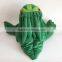 Custom made stuffed green dragon toys, dragon plush toys, plush dragons