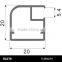 Extruded aluminium profiles kitchen profile frame profile GL078