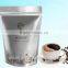 customized plastic aluminum foil coffee bags/ coffee bag with valve/ Coffee packaging bags 250g 500g 1kg