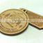 Solid wood engraved tag