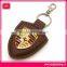 new design custom branded leather keychain