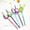 Decoration card standard size paper straws