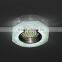 Crystal Jade marble flat spotlight indoor lighting octagon ceiling light downlight led MR16 GU5.3 house decoration side lighting