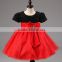 Korean fancy dresses Style New Fashion big baby dress,baby girl birthday dresses Beautiful big girl dress for baby jean skirt