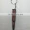 Bronze metal bullet keychain for brigade wholesaler