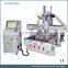 CNC Router Oscillating Tangential Knife carpet cutting machine with creasing wheel(XCT)