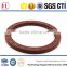 135x170x12 spring loaded NBR rubber covered double lip front wheel oil seal for Gold Prince