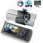 2.7 inch car DVR dual camera dual recording (front 1080p /rear 720p) GPS tracking