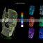 3D Optical Night Light Double-face 7 RGB Light Colors 10 LEDs AA Battery or DC 5V Mixed Lot