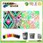 Fabric printing paste and ink for fabric coloring