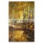 ROYIART Original Birch forest Oil Painting on Canvas of Wall Art #MR002