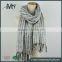 boucle custom scarf acrylic stripe lady scarf