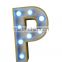 Hot selling led christmas light ,English letter shape light marquee letter light