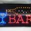 WINE BAR PUB BEER OPEN LED FLASHING NEON SHOP DISPLAY SIGN 3 DESIGNS