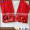 New fashion ladies winter red alpaca wool knitted gloves for touch screen