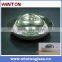 Transparent glass road stud for traffic marking