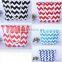 Nautical Rope Handle Tote stripe/chevron canvas beach bag