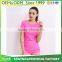 Custom high quality women's gym fittness sport t shirt ladies blank sport t shirt