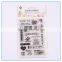 children's toy clear stamp wholesale silicone rubber stamp tansparent clear stamp
