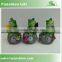 Decorative garden light resing animal with solar light