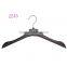 Best For Shirt Black Plastic Top Hanger With Fashion Shape
