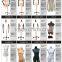 Fashion display custom luxury brand light male mannequins torso