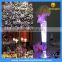 Dia 15cm Round Bottle Florifiers Party Vase Led Light Base For Acrylic Decoration