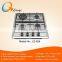Built-in 5 Burner Color SST Panel Gas Cooker