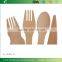 BD001 Mini Disposable Wooden/Bamboo Cutlery Spoon Fork Knife