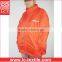 factory direct cheap price and quality guaranteed 190T nylon orange color working uniform hooded wind jacket for men(LCTU0064)
