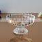 Hot selliing crystal clear elegant glass cup/ice cream glass cup with high quality and competitive price