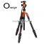 The World's First Stylish High Quality With Three Levels Video Aluminum Colorful Professional Camera Tripod