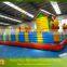 Cartoon painted inflatable bouncer/inflatable jumping house/new style inflatable jumper fun city