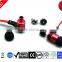 Factory manufacture noise cancelling flat cable earphone