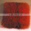 colorful custom made mongolian tibet lamb fur pillow