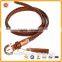 Drape weave fashion leather belt for wholesale