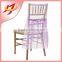 Hot design fancy style ruffled chiavari chair covers for weddings