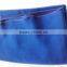 Woven fabric modacrylic travel blankets
