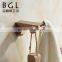 new retro Euro design zinc alloy rose gold bathroom accessory set double robe hook