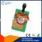 wholesale pvc dolphin shaped id card luggage tag