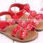 Factory Direct Sales Summer Of Three New Flowers PU Baby Sandals