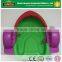Hot selling water pool amusement rides plastic row boat for kids