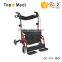 High Quality Aluminum Foldable Walker Rollator for disabled and adults