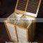 high quality bamboo laundry storage basket for home use