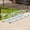 HOMCOM 5-Bike Floor Parking Stand - Silver