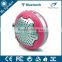S307 pink color portable outdoor bluetooth speaker with FM radio