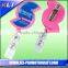 promotional cheap plastic PVC Key chain/Soft Plastic Key Tag /Wholesale keyring