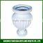 decorative vase shiny glass reinforced composite stand