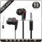 led earphone with mic high quality design and quality free samples offered