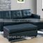 Hot sale leather corner sofa comfortable sectional living room sofa